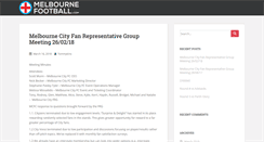 Desktop Screenshot of melbournefootball.com